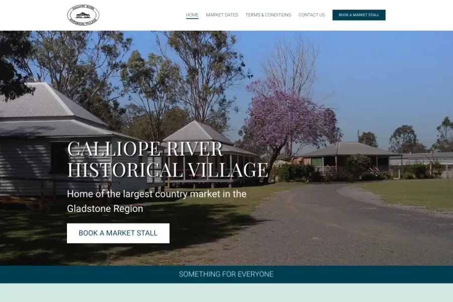 Calliope River Historical Village Website