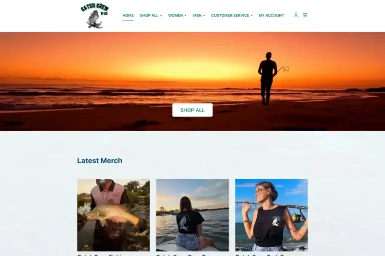 Catch Crew N Co Website