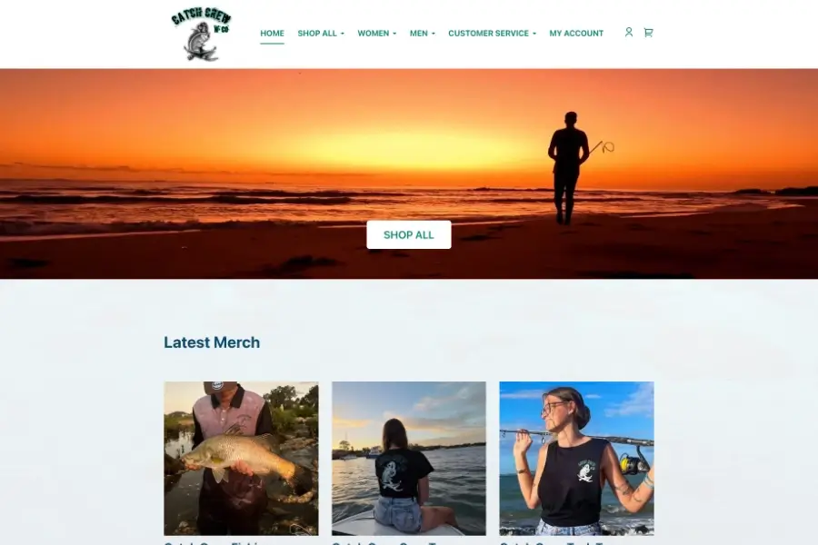 Catch Crew N Co Website