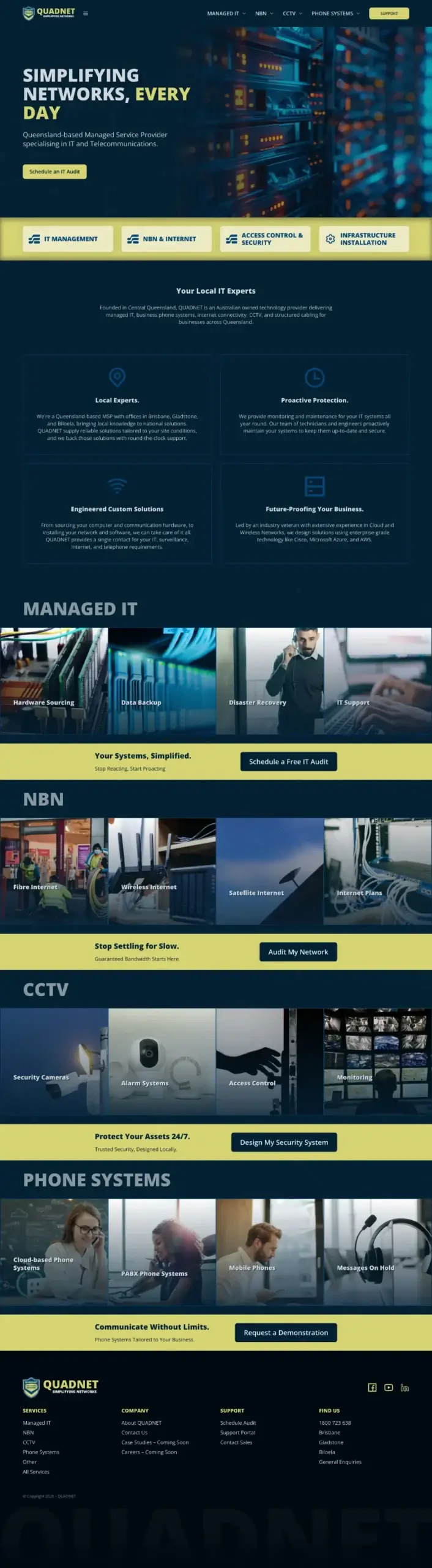 QUADNET Website